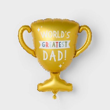 World's Greatest Dad Father's Day Jumbo Foil Balloon - Spritz™