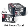 Dentyne Ice Arctic Chill Sugar Free Gum, 9 Packs Of 16 Pieces (144 Total Pieces) - 3 of 4