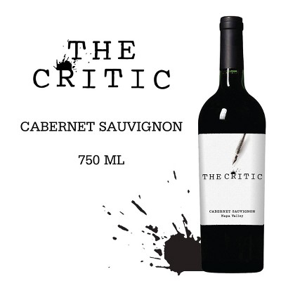 The Critic Cabernet Sauvignon Red Wine - 750ml Bottle