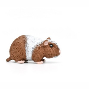 Collectible Wildlife Gifts | Guinea Pig, Hand Painted, Plastic Animal Design, Realistic Model,  Gift  2 Inches.   CWG233 B306 - 1 of 4