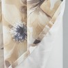 RT Designers Collection Eden Printed Blackout Grommet Window Curtain Panel 54" x 84" Taupe - 3 of 4