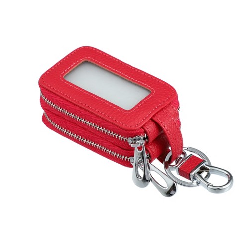 Special offer Zipper key cover Car key case Leather car key bag