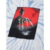 A Nightmare On Elm Street Freddy Krueger Poster Crew Neck Short Sleeve Swirl Tie-Dye Adult T-shirt - 2 of 4