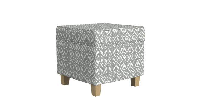 Cole Classics Square Storage Ottoman with Lift Off Top - HomePop, 2 of 16, play video