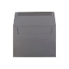 JAM Paper A6 Invitation Envelopes 4.75 x 6.5 Dark Grey 36396433 - 2 of 2