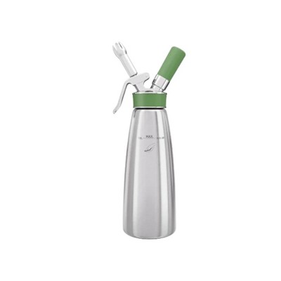 iSi North America Eco Series Whip - 1 Quart Stainless Steel Cream Whipper, Professional-Grade, Climate Neutral, Durable & Easy to Clean