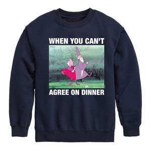 Boys' - Disney - The Sword And The Stone Graphic Long Sleeve Fleece Sweatshirt - 1 of 4