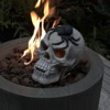 SEVOBAL Party Decorations and Accessories Demon Skull High Temperature Resistant Safe Operation Design for Outdoor, Black White, 17.91"*8.7"*7.8" - 2 of 4