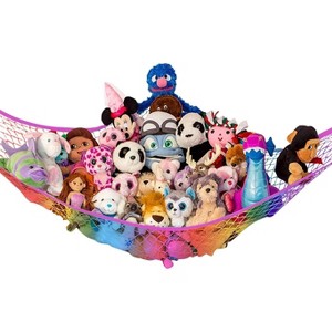 Lilly's Love Hanging Toy Storage Net Hammock, 1 Pack - 1 of 4