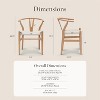 Summit Adventure Weave Chair, Single, Natural - 2 of 4