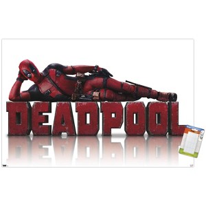 Trends International Marvel Deadpool Legacy - Lying Down Unframed Wall Poster Prints - 1 of 4