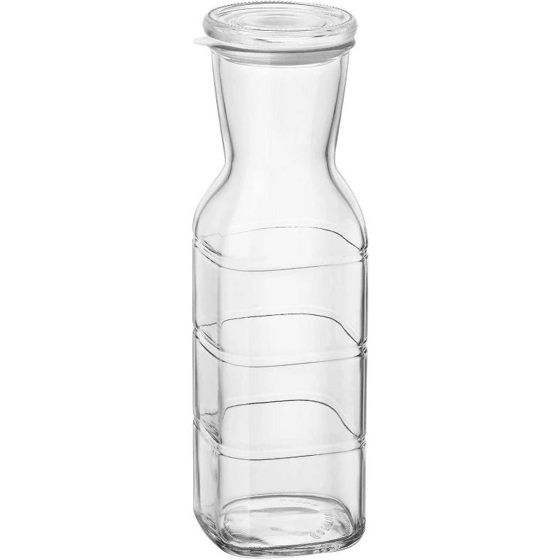 Bormioli Rocco Frigoverre Future 33.75 Oz. All Glass Pitcher With Airtight Lid, Made From Durable Glass, Dishwasher Safe, Made In Italy,33.75 oz., 1 of 6