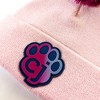 carter joey: Magic Beanie: Pink & Hot Pink - Toddler Winter Hat, Acrylic Yarn - 4 of 4