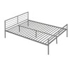 Kumasinova Bunk Bed Twin Over Full,Metal Bunk Bed with Desk,Ladder&Full Length Guardrails,Space-Saving Bunkbeds for Teens,250/350lbs Max - 2 of 4