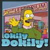 Women's The Simpsons Ned Flanders Leftorium Okily Dokily Racerback Tank Top - 2 of 4