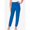 Roaman's Women's Plus Size Petite Classic Bend Over Pant - 3 of 4