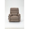 Leisure PU Leather/Velvet Electric Lift Chair, Relaxation Sofa Chair Electric Recliner for the Elderly RE- ModernLuxe - 2 of 4
