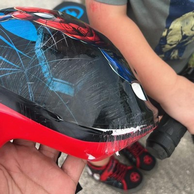 Spiderman bike helmet for 3 year old deals