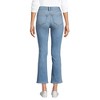 Lands' End Women's Recover Denim High Rise Kick Flare Crop Jeans - 2 of 4