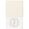 Linum Home Textiles 100% Turkish Cotton MONICA 3PC Embellished Towel Set - 3 of 4