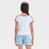 Girls' Short Sleeve Ringer T-Shirt - art class™ - 2 of 3