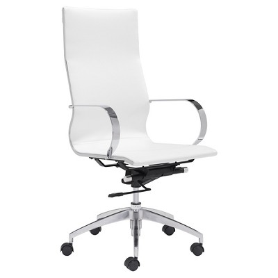 target white desk chair