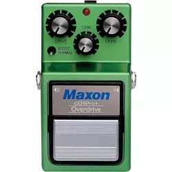 Maxon Overdrive Guitar Effects Pedal Green