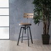 Fenix Wooden Barstool Antique - Christopher Knight Home - image 2 of 4