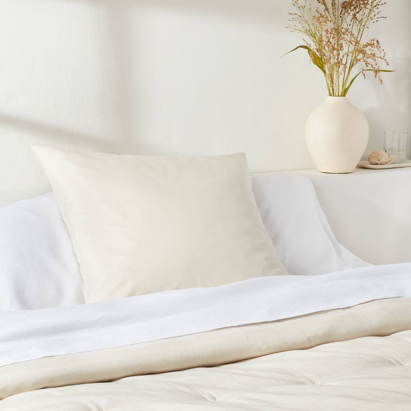 Lyocell Cotton Blend Comforter Sham  - Casaluna™, 2 of 8