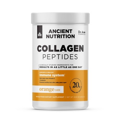 Ancient Nutrition Collagen 12 Servings Peptides Immune Powder - 9.01oz