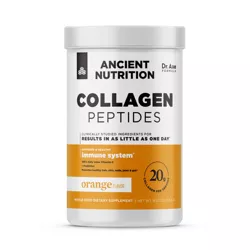 Ancient Nutrition Collagen 12 Servings Peptides Immune Powder - 9.01oz