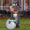 Star Wars Airblown Inflatable The Mandalorian and Grogu™ in Pod, 6.5 ft Tall, Grey - 2 of 4