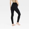 Over Belly Knit Maternity Leggings - Isabel Maternity by Ingrid & Isabel™ Black - image 2 of 3