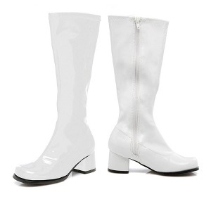 HalloweenCostumes.com Toddler White Gogo Boots - 1 of 1