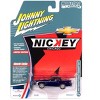 2002 Chevrolet Nickey Camaro ZL1 Navy Blue Metallic with White Stripes 1/64 Diecast Model Car by Johnny Lightning - 3 of 3