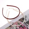 Unique Bargains Women's Solid Color Hairband 1 Set - 3 of 4