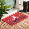 Evergreen NCAA Alabama Crimson Tide Embossed Mat Cross Hatch Indoor and Outdoor Doormat - 3 of 4