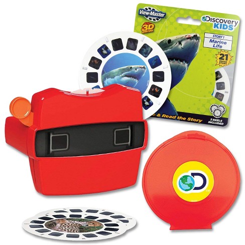 Schylling View-Master & Discovery Kids Reels With Bonus Marine Life Set - 5  Pieces
