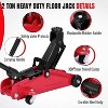 COZONY 2 Ton Hydraulic Floor Jack, Low Profile Car Lift, Heavy Duty Steel, 3.35"-13" Range, Portable Trolley Jack w/ Carry Bag, 4400 lbs Capacity - 3 of 4