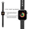 Worryfree Gadgets Leather Thin Bands for Apple Watch 38mm 40mm 41mm iWatch Series 8 7 6 SE 5 4 3 2 1 - Assorted Colors - 4 of 4