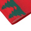 Unique Bargains Christmas Place Mats Linen Red Green White 13"x17.7" 2 Pcs - 4 of 4