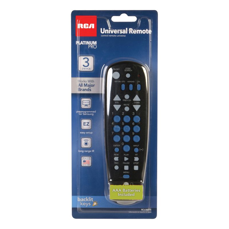 RCA 3-Device Universal Remote, 4 of 6