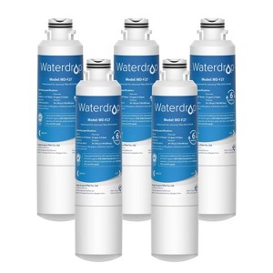Waterdrop DA29-00020B Replacement for Samsung Water Filter HAF-CIN/EXP, DA29-00020B, HAF-CIN, DA29-00020B-1, RF28HMEDBSR , 5 Filters - 1 of 4
