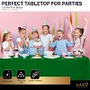 Plastic Tablecloth Disposable, Tablecloths for Rectangle Tables 54 inch. x 108 inch. Fits Tables Up to 8 Feet, Table Cloth for Party - SparkSettings - 4 of 4