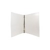 JAM Paper Plastic 1" 3-Ring Binder Clear 751T1CL - 4 of 4