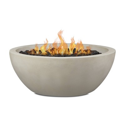 Caro Large Natural Gas Fire Bowl Fog - Jensen.Co.