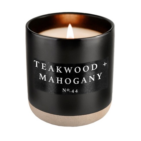 Mahogany Teakwood - 8 oz. Candle – Grace+Love Candle Co.