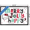 Trends International Hello Kitty: 17 Holiday - Merry Jolly Happy Framed Wall Poster Prints - 3 of 4