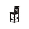 New Classic Furniture,Gia Ebony Wood Counter Chair With Pu Seat (Set Of 4) - 2 of 4