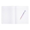 Yoobi Evolve Composition Books 7.5"x9.75" College Ruled Cotton Candy Scallop - 2 of 4